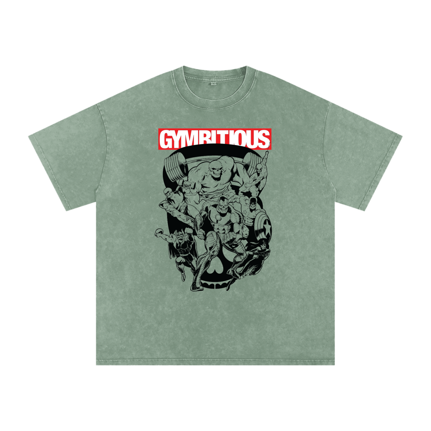 Gymbitious Jacked Skull Heroes
