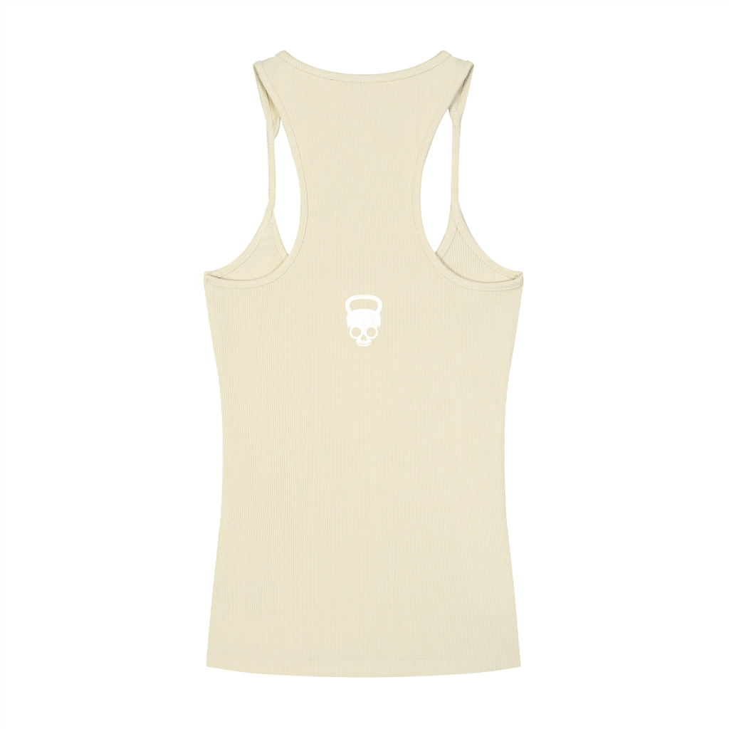 Push Limits Slim Fit Ribbed Racerback Tank Top