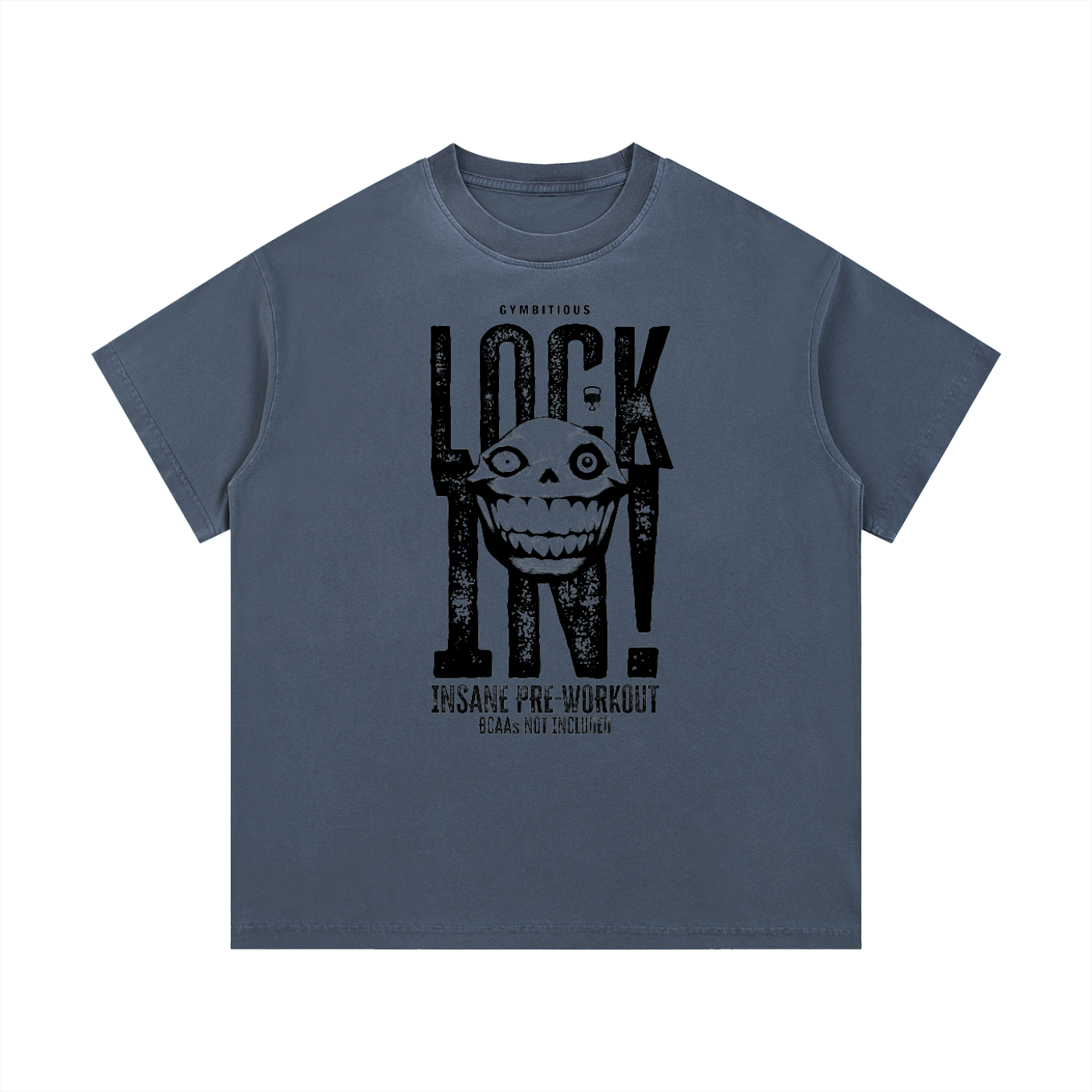 Insane Pre-Workout Lock In Edition Vintage Wash Cotton T-Shirt