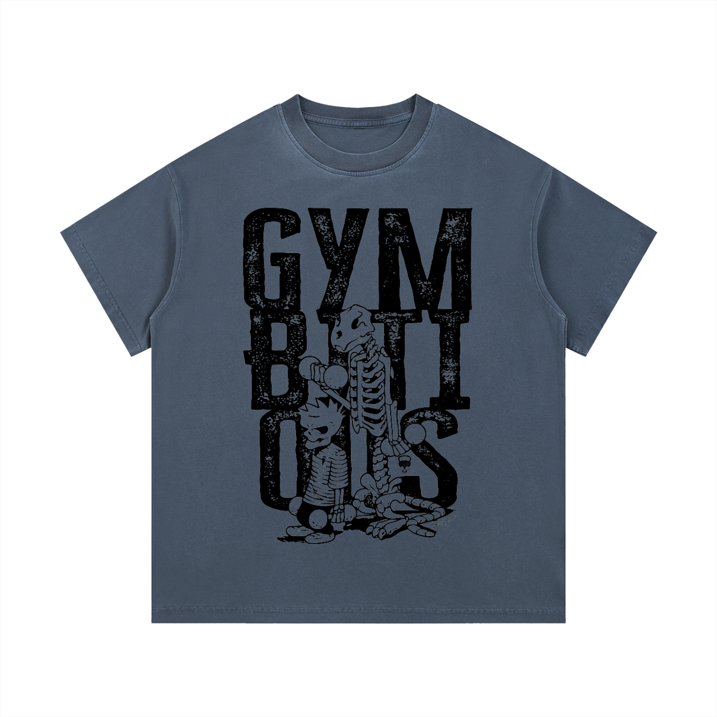 Gym Bros Vintage Wash Cotton T-Shirt
