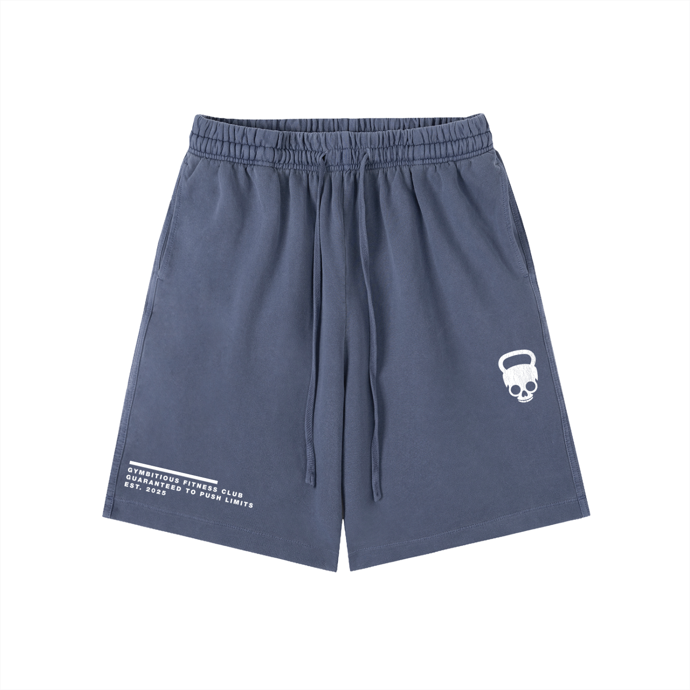 Push Limits Vintage Wash Cotton Shorts