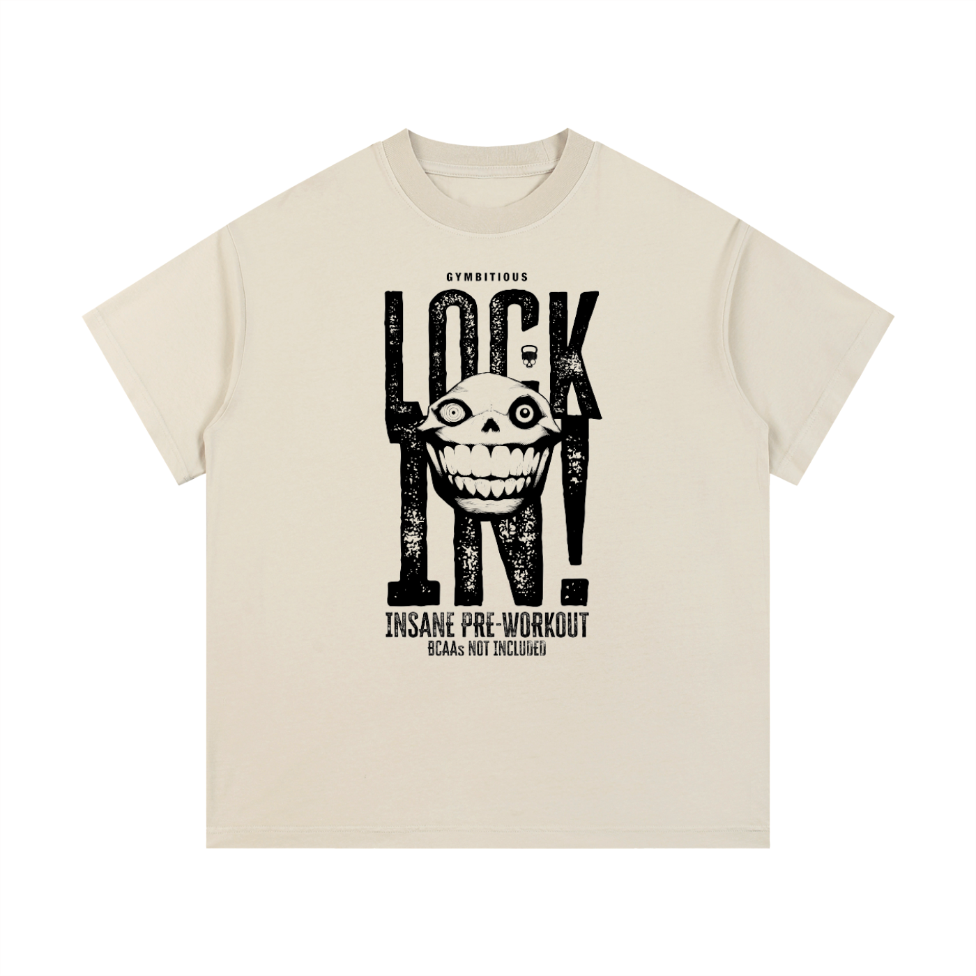 Insane Pre-Workout Lock In Edition Vintage Wash Cotton T-Shirt