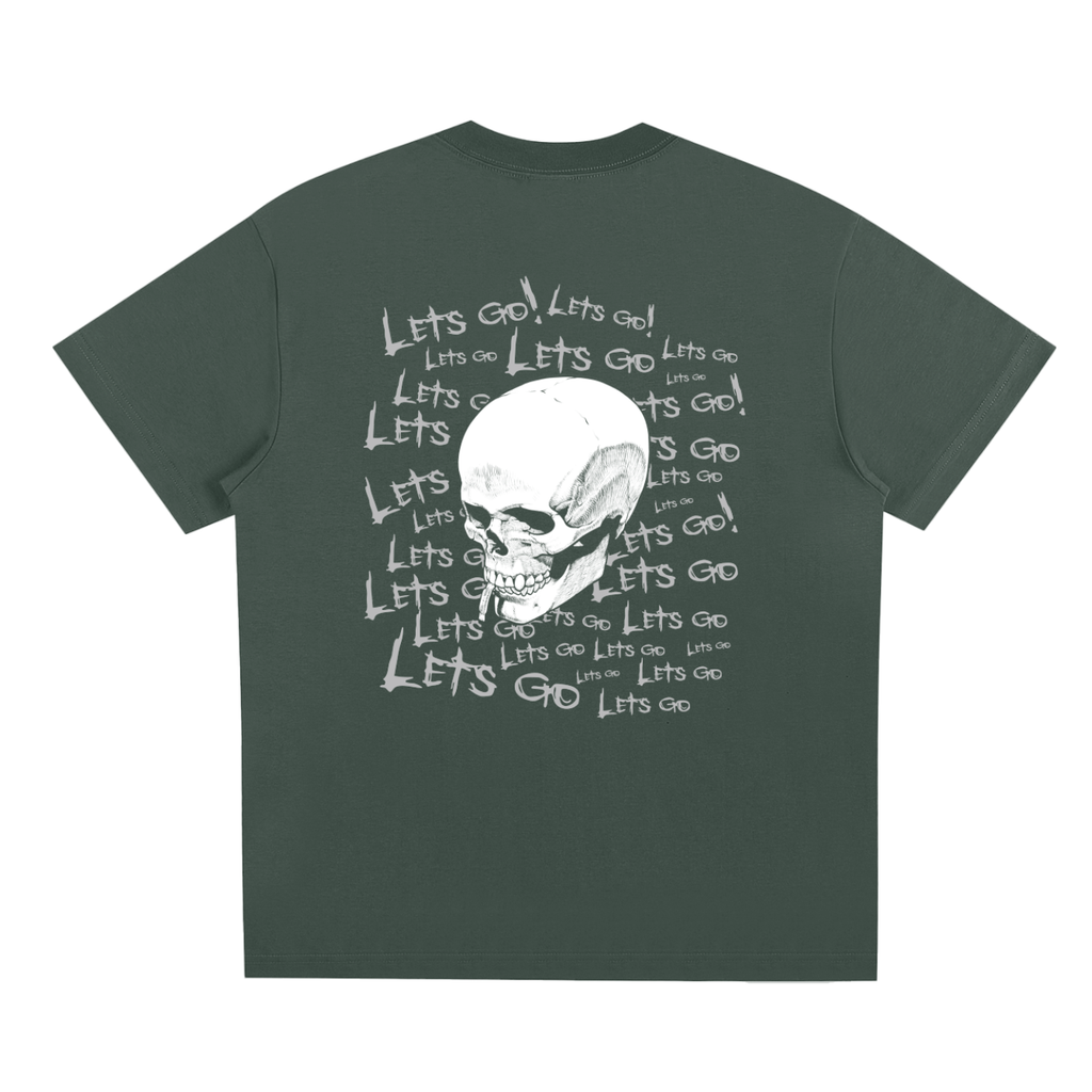 SKULL WITH SMELLING SALT T-SHIRT