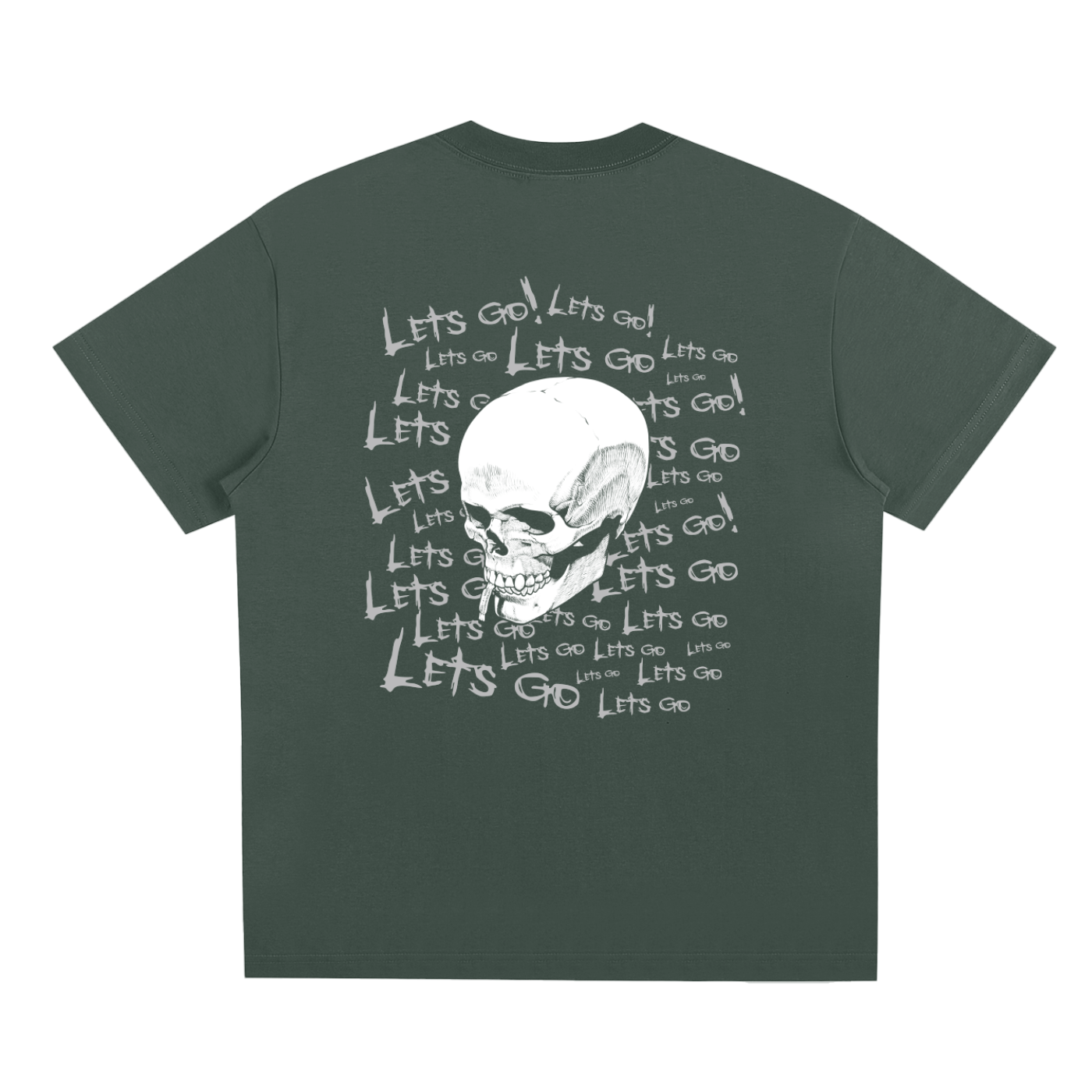 SKULL WITH SMELLING SALT T-SHIRT