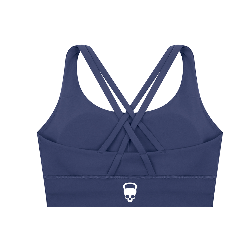 Gymbitious Branded Strappy Criss-Cross Sports Bra