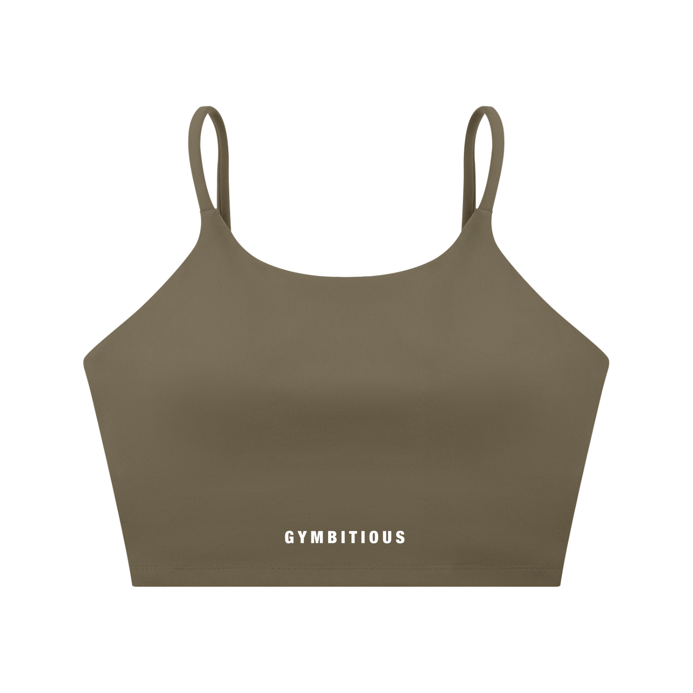 Gymbitious Branded Spaghetti Strap Yoga Sports Bra