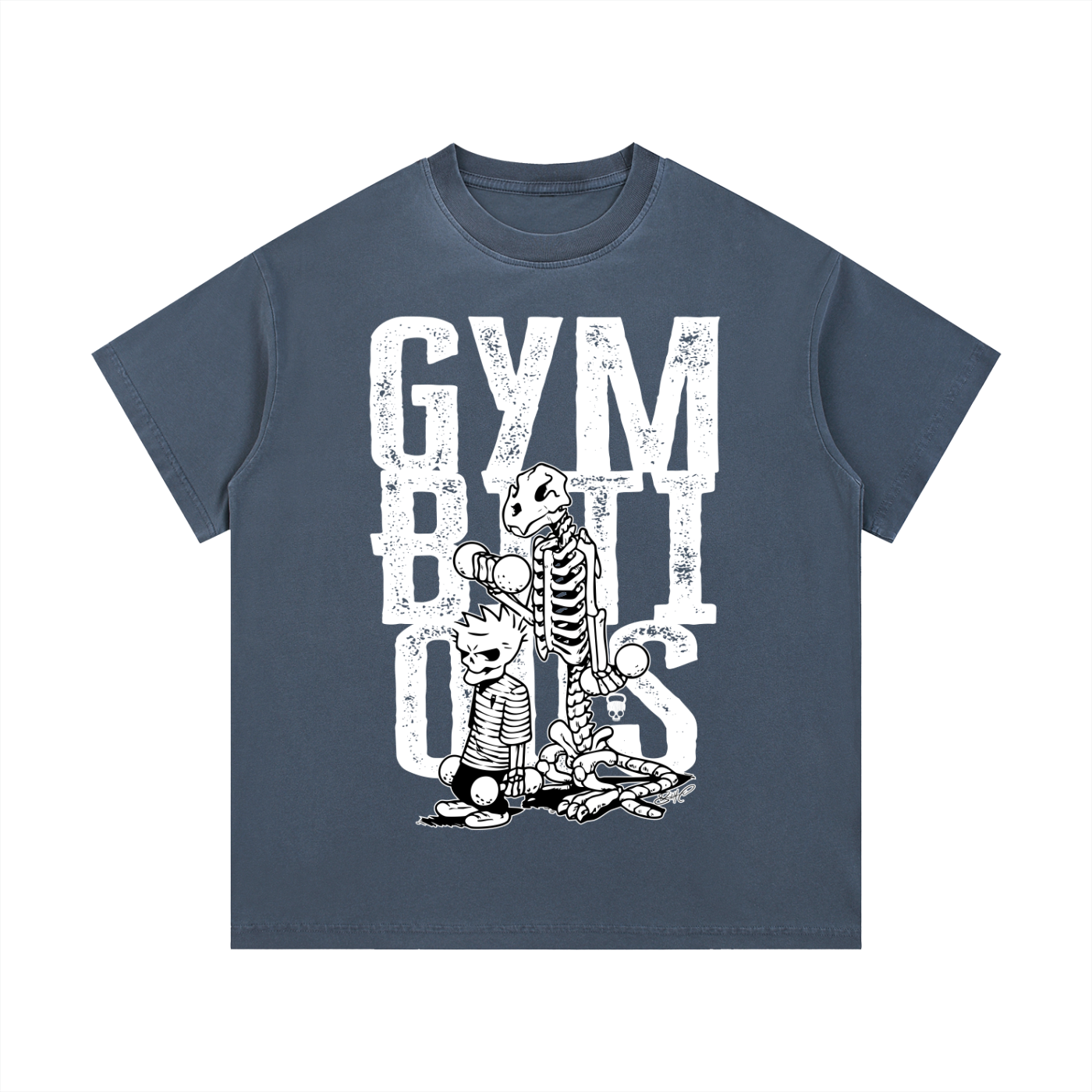 Gym Bros Vintage Wash Cotton T-Shirt