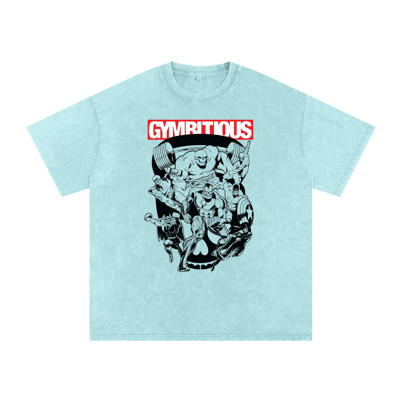 Gymbitious Jacked Skull Heroes