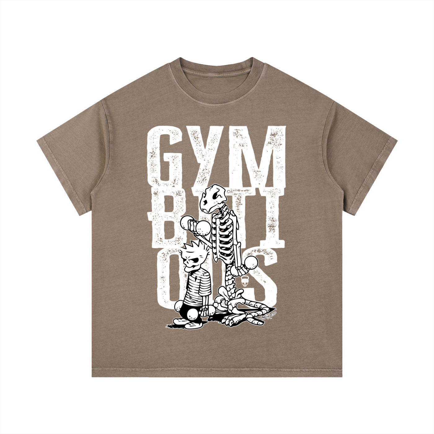 Gym Bros Vintage Wash Cotton T-Shirt