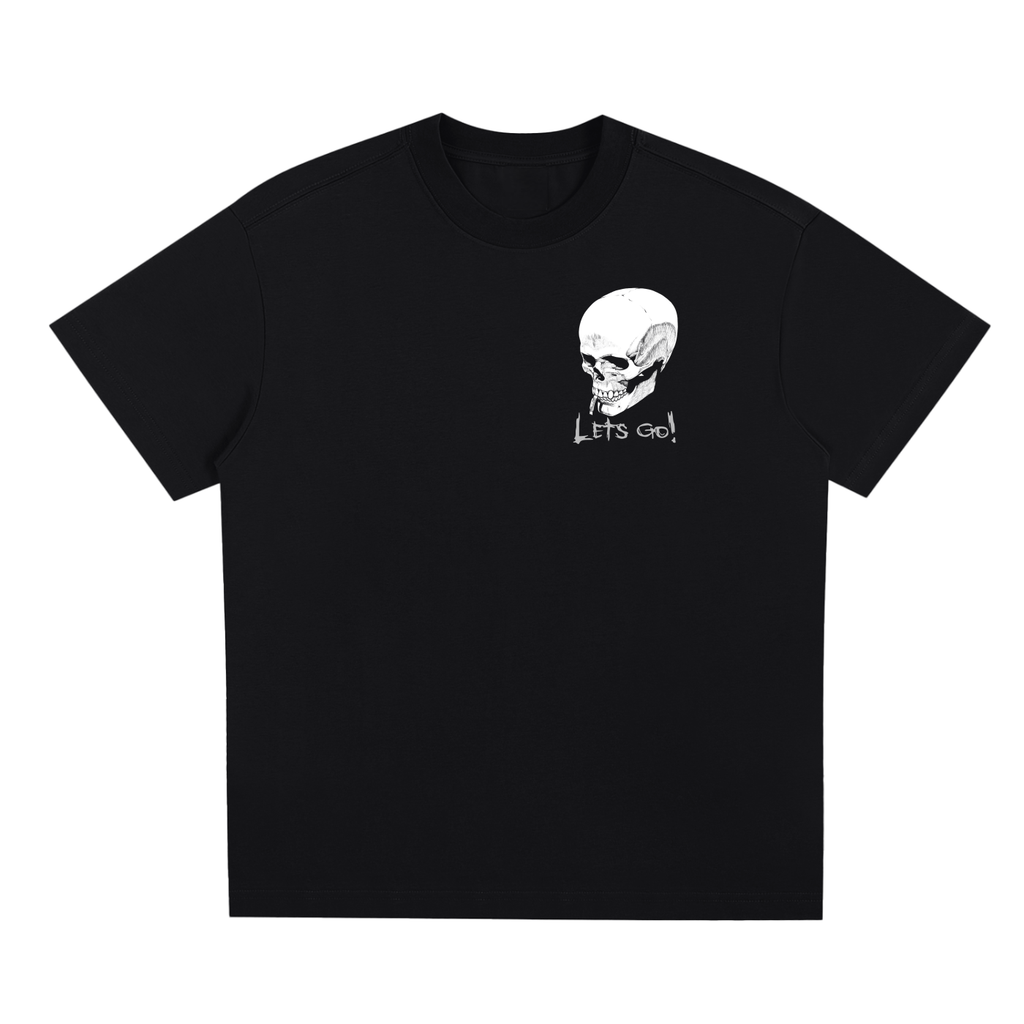 SKULL WITH SMELLING SALT T-SHIRT