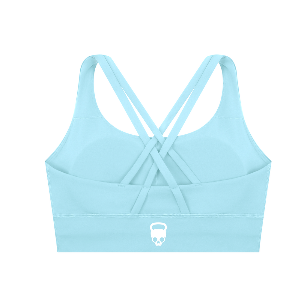 Gymbitious Branded Strappy Criss-Cross Sports Bra