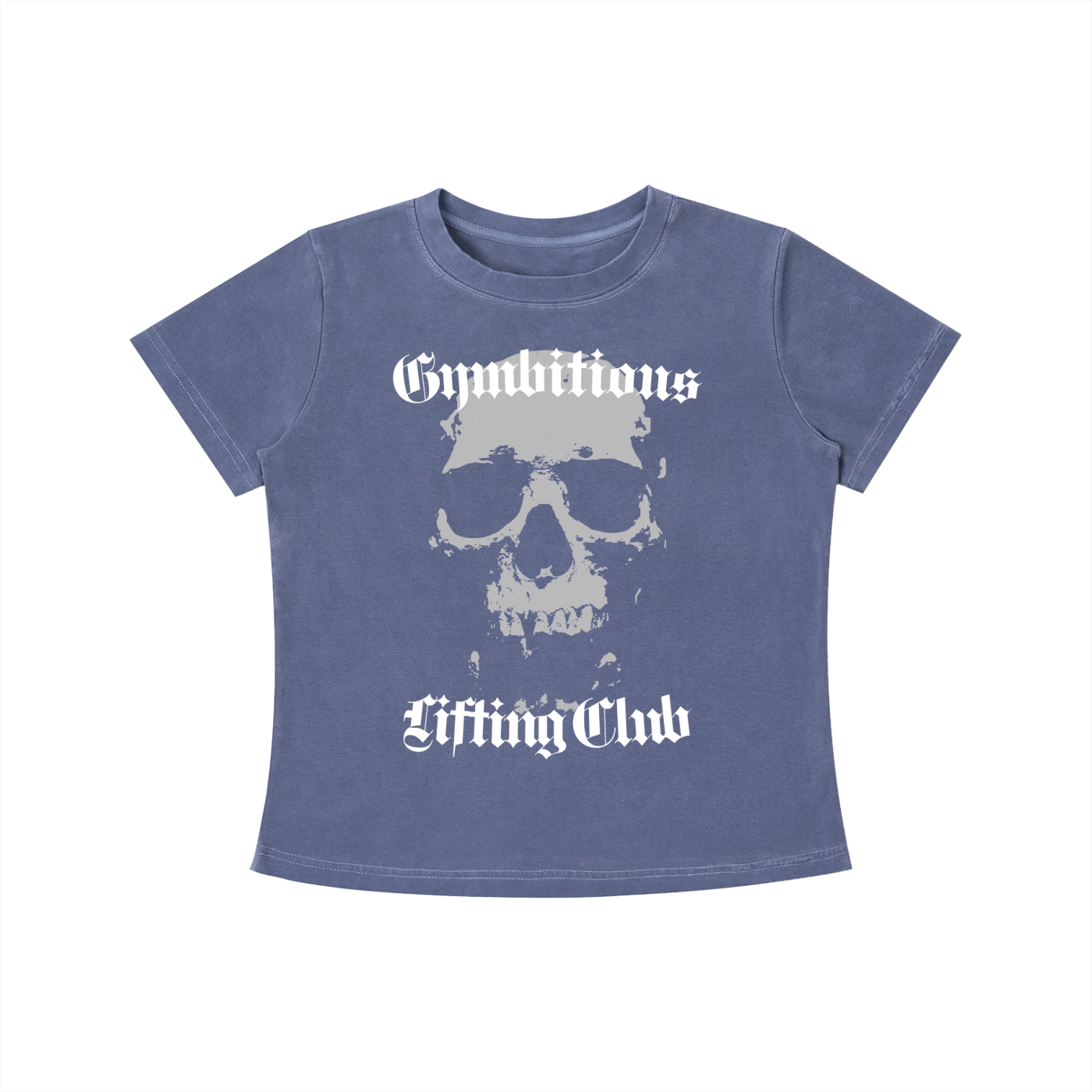 Gymbitious Lifting Club Women's Vintage Wash Slim Fit T-shirt