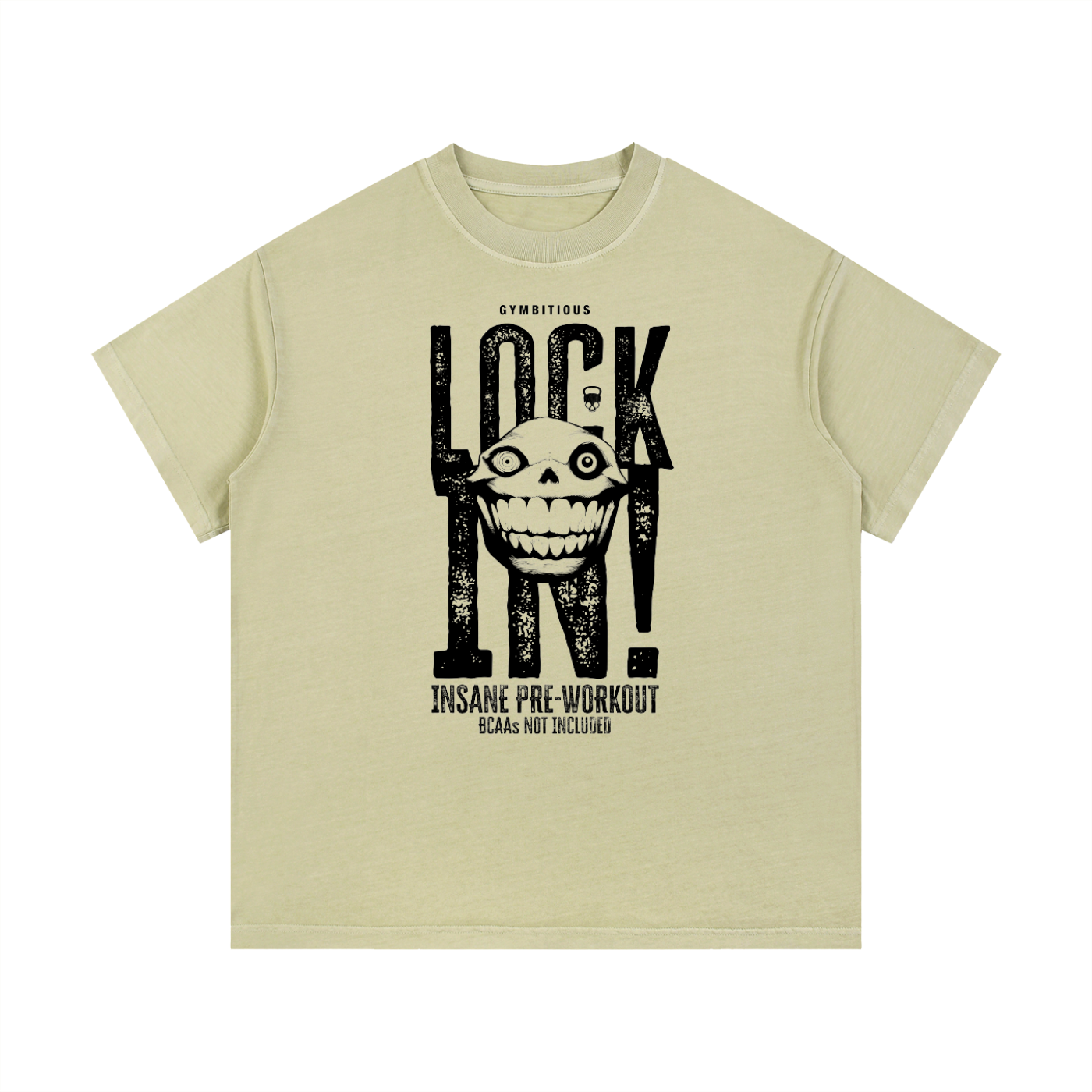 Insane Pre-Workout Lock In Edition Vintage Wash Cotton T-Shirt