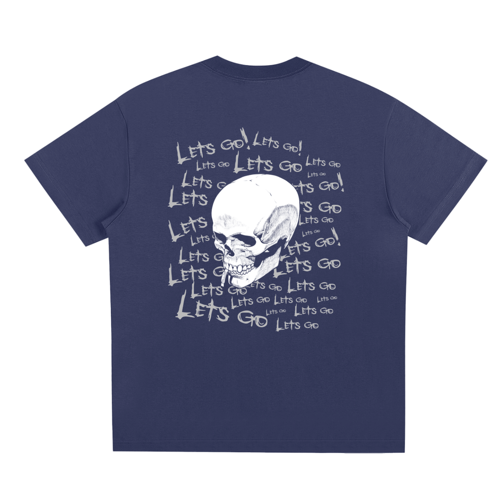 SKULL WITH SMELLING SALT T-SHIRT