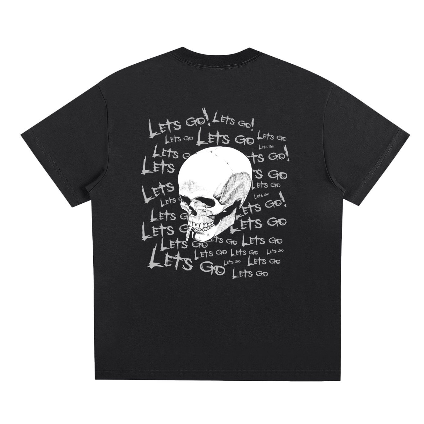 SKULL WITH SMELLING SALT T-SHIRT
