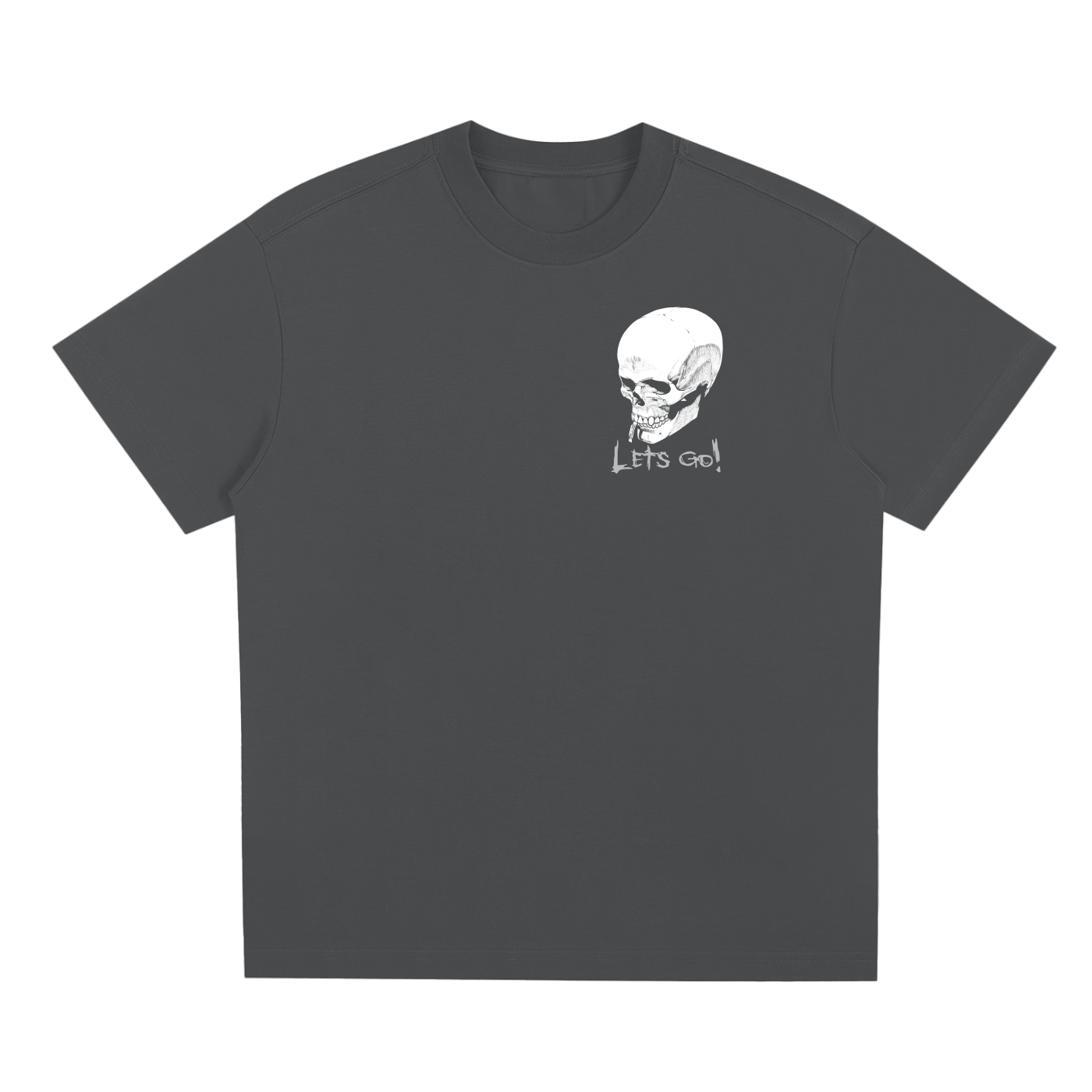 SKULL WITH SMELLING SALT T-SHIRT