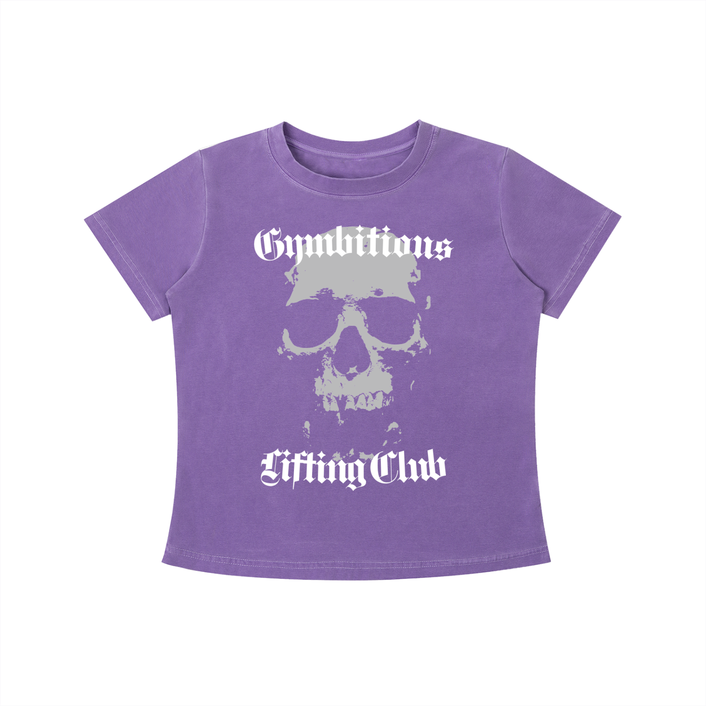Gymbitious Lifting Club Women's Vintage Wash Slim Fit T-shirt