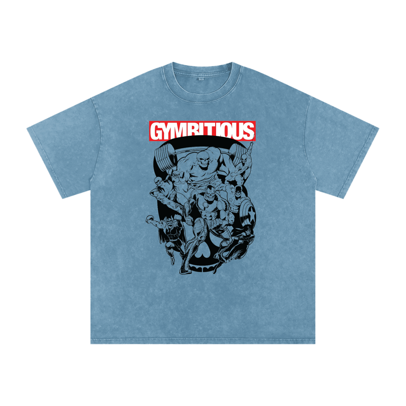 Gymbitious Jacked Skull Heroes