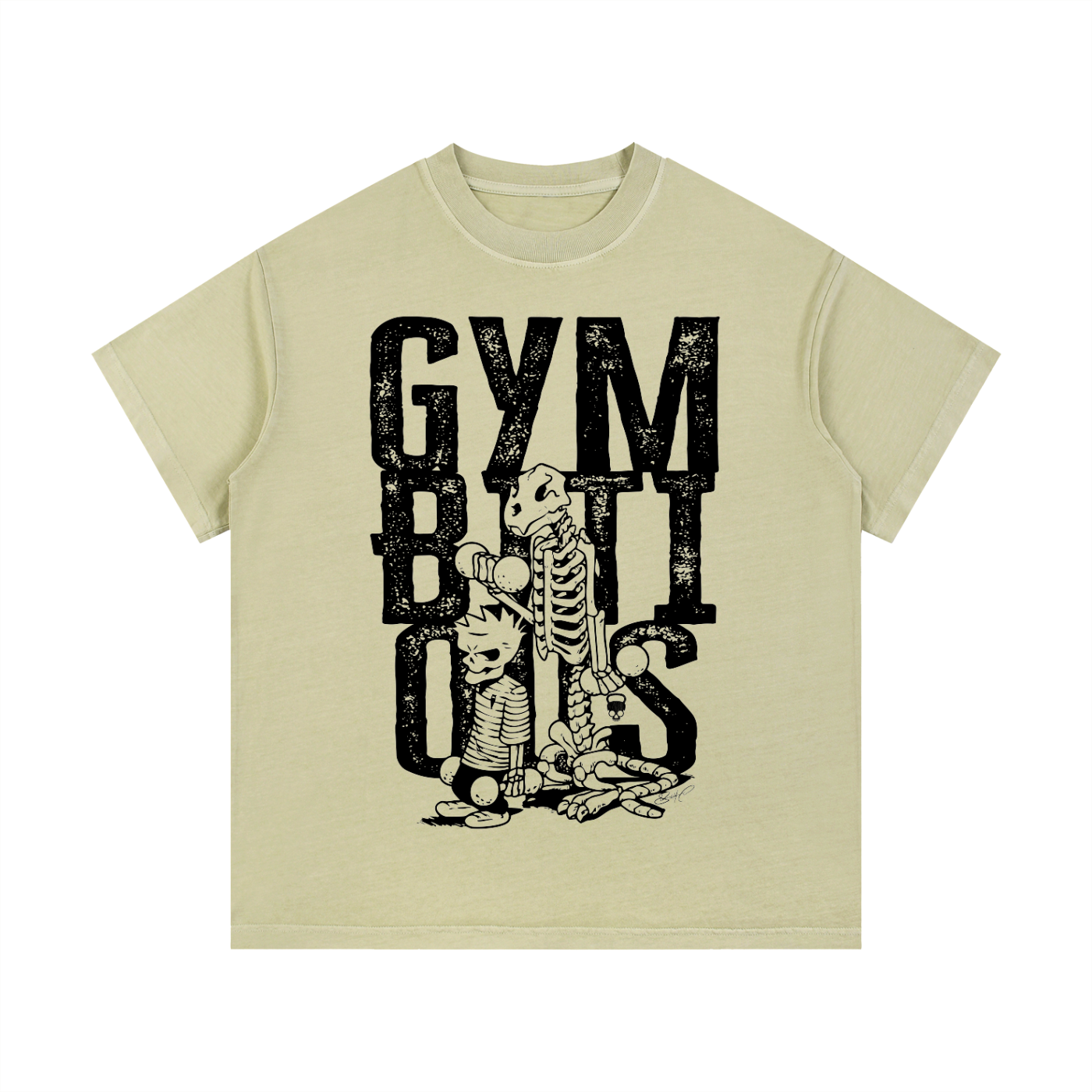 Gym Bros Vintage Wash Cotton T-Shirt