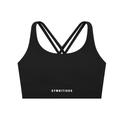 Gymbitious Branded Strappy Criss-Cross Sports Bra