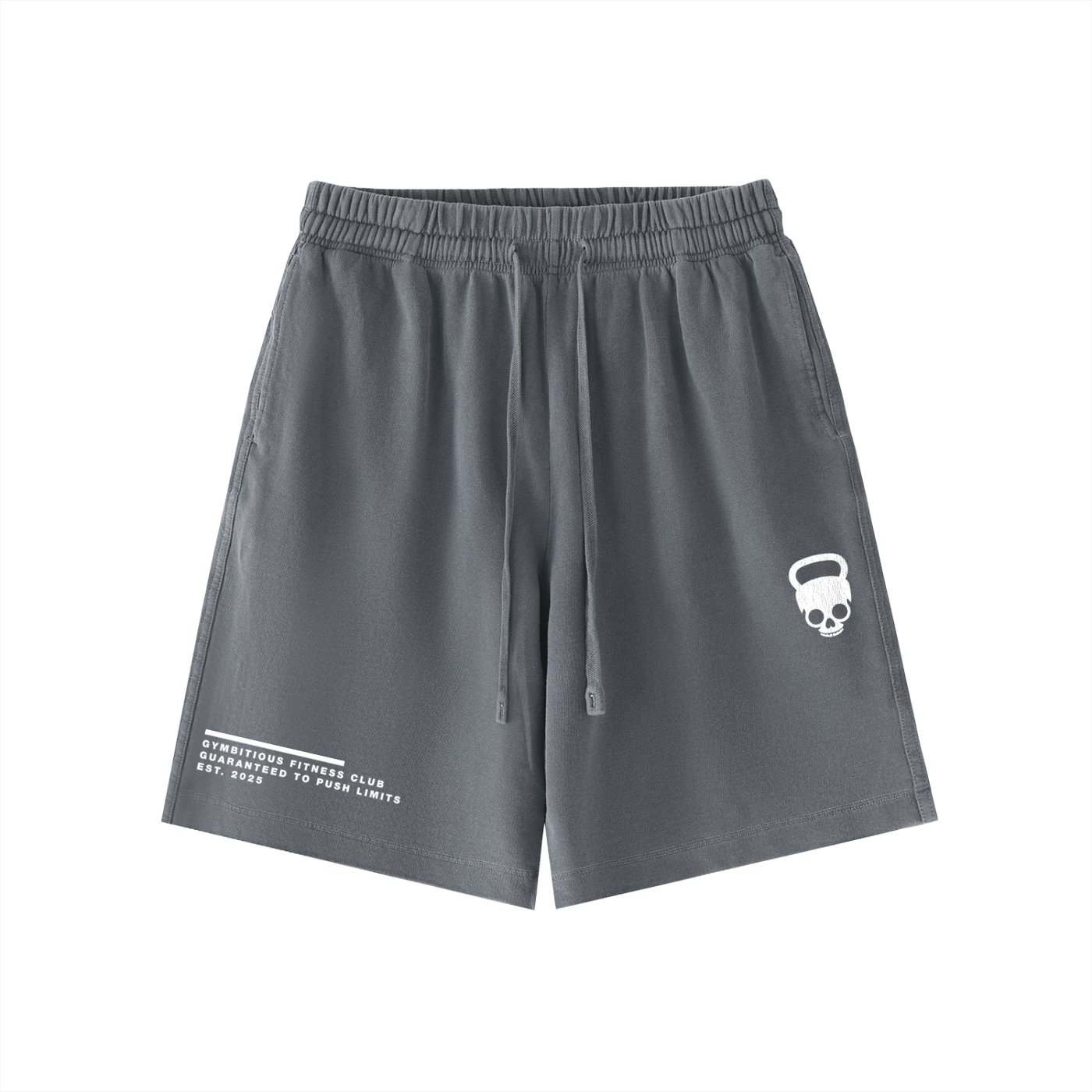 Push Limits Vintage Wash Cotton Shorts