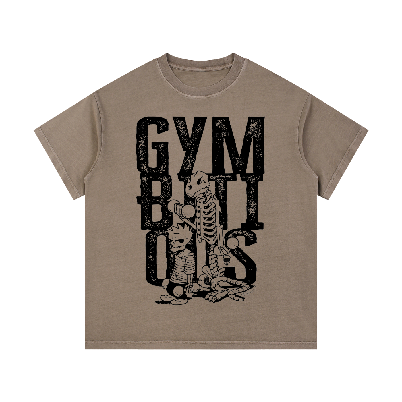 Gym Bros Vintage Wash Cotton T-Shirt