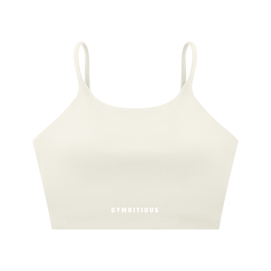 Gymbitious Branded Spaghetti Strap Yoga Sports Bra