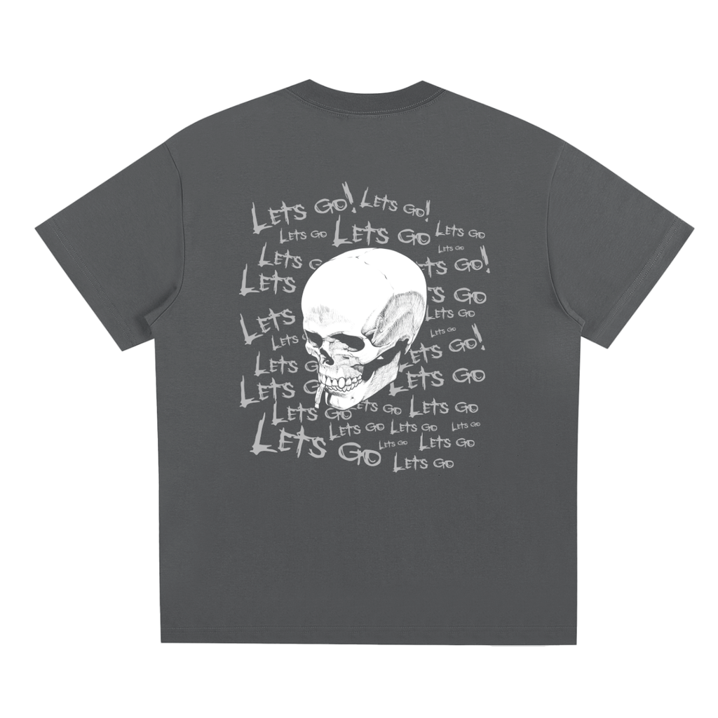 SKULL WITH SMELLING SALT T-SHIRT
