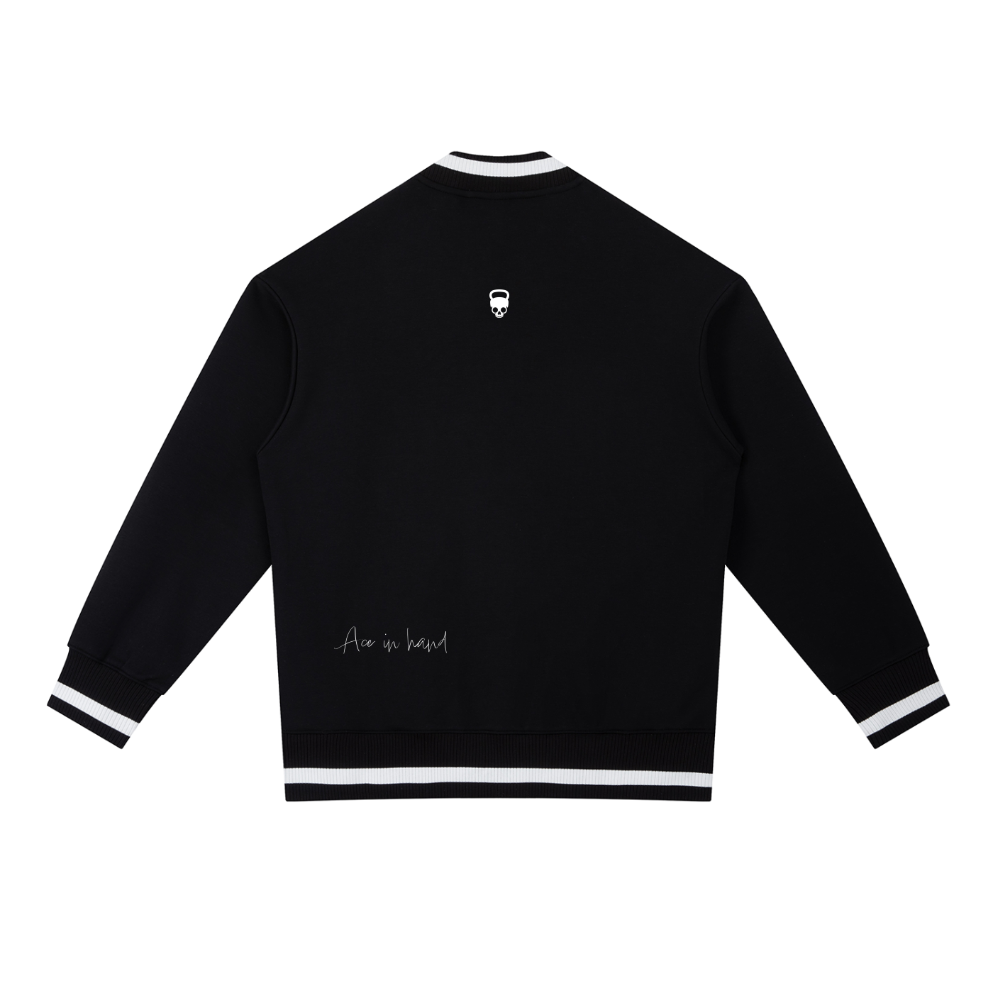 GYMBITIOUS MINIMAL VARSITY BOMBER JACKET