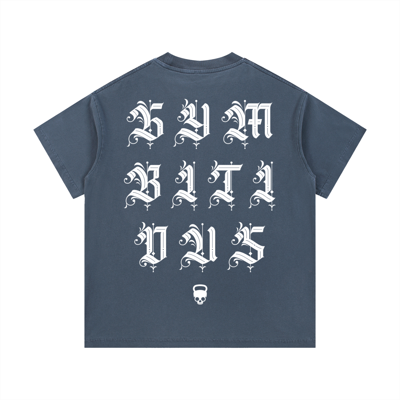 Gymbitious Black Letter Edition Vintage Wash Cotton T-Shirt