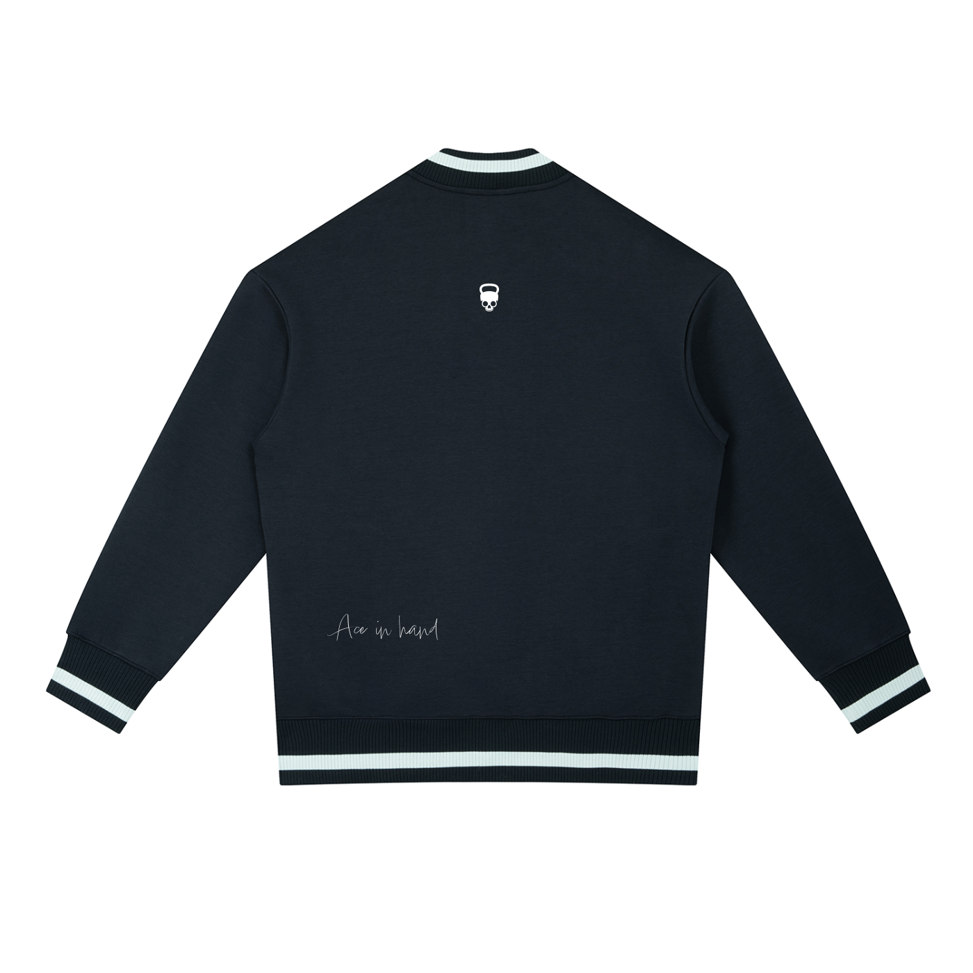 GYMBITIOUS MINIMAL VARSITY BOMBER JACKET
