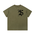 Gymbitious Black Letter Edition Vintage Wash Cotton T-Shirt
