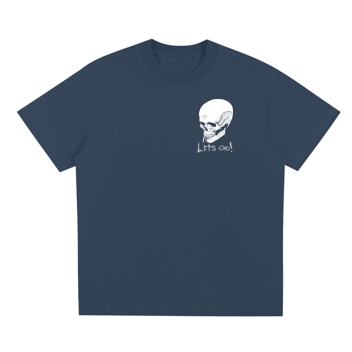 SKULL WITH SMELLING SALT T-SHIRT