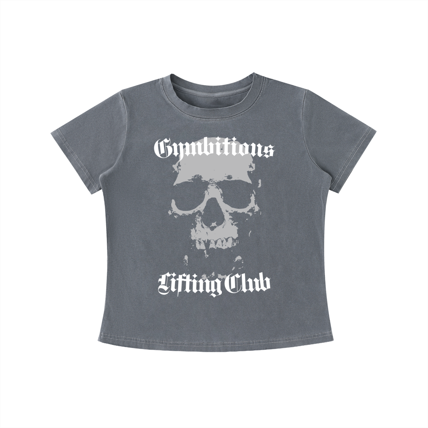Gymbitious Lifting Club Women's Vintage Wash Slim Fit T-shirt