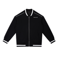 GYMBITIOUS MINIMAL VARSITY BOMBER JACKET