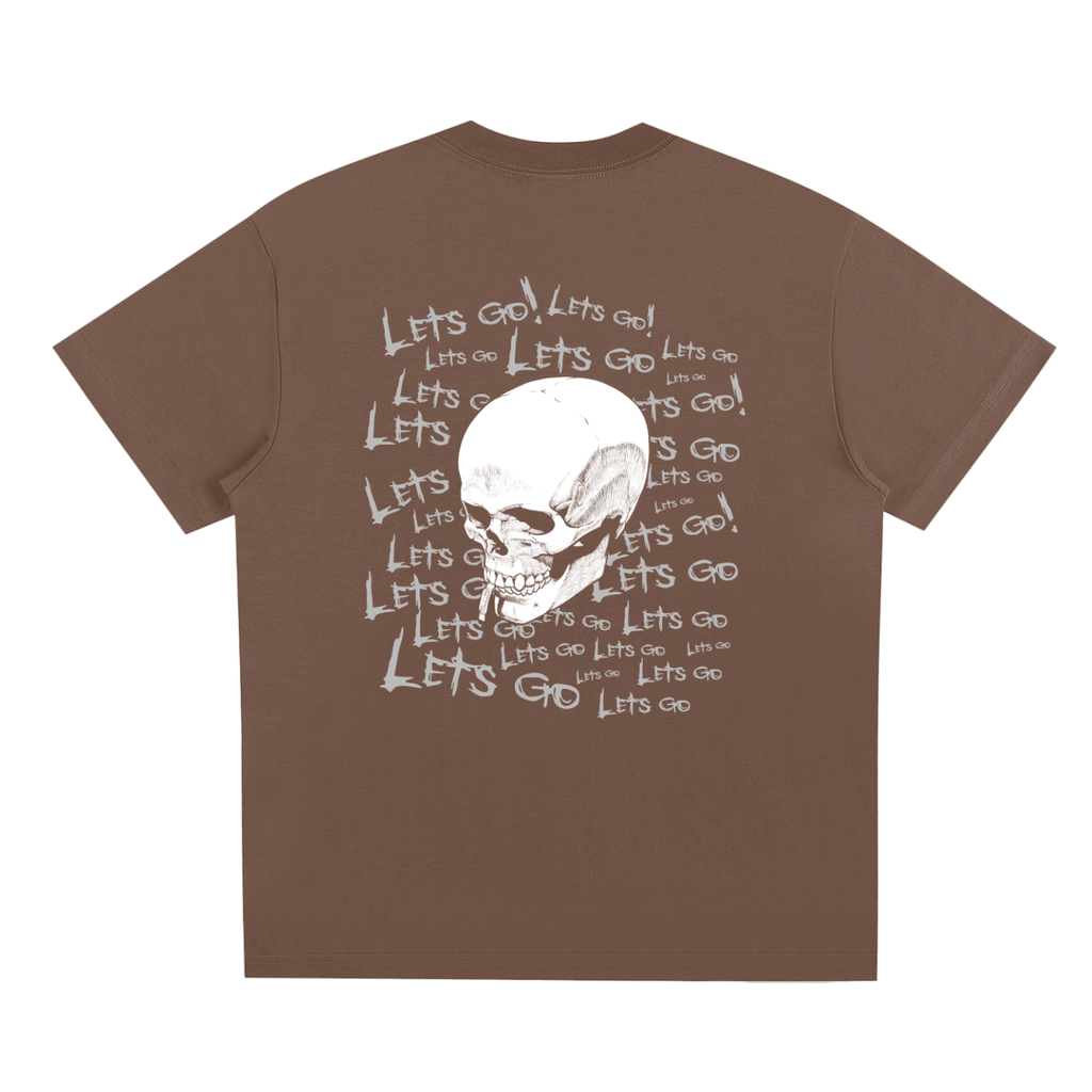 SKULL WITH SMELLING SALT T-SHIRT