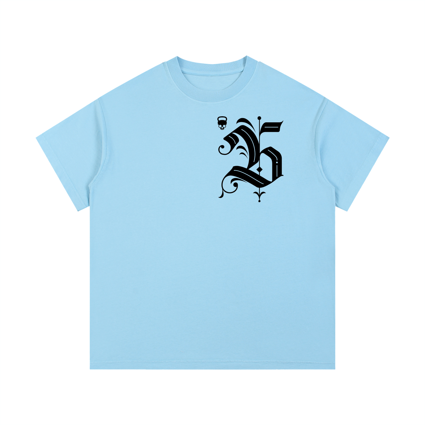 Gymbitious Black Letter Edition Vintage Wash Cotton T-Shirt