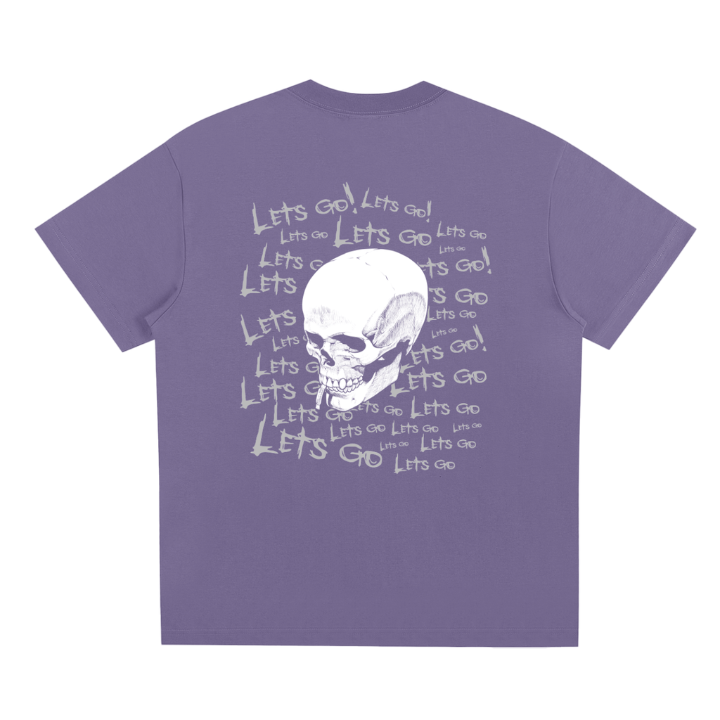 SKULL WITH SMELLING SALT T-SHIRT