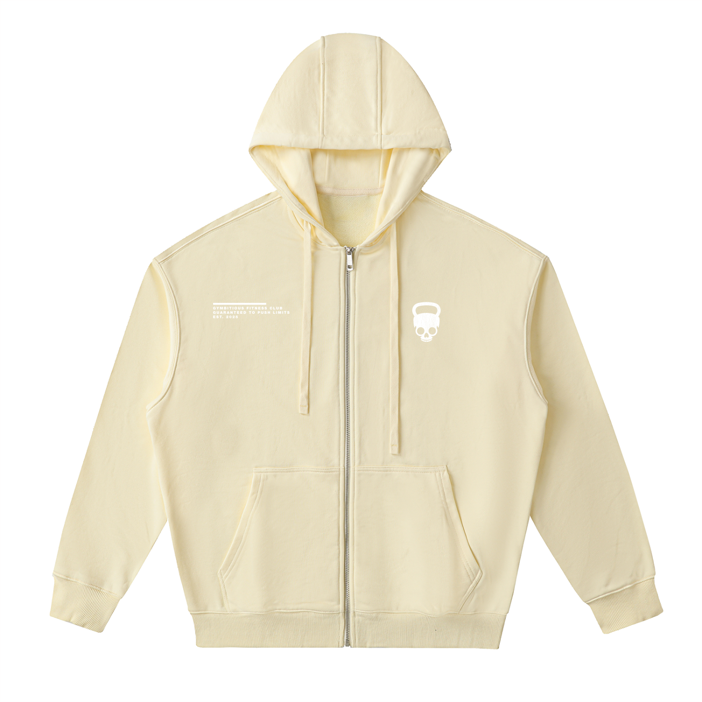 Push Limits Drop-Shoulder Zip Up Hoodie