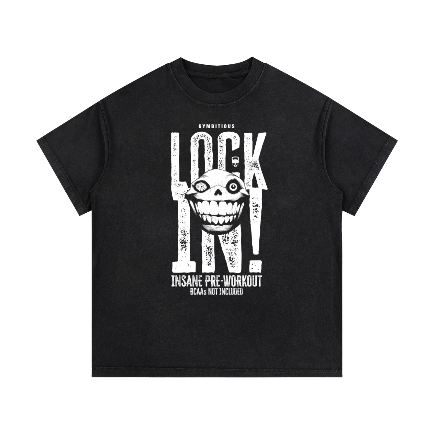 Insane Pre-Workout Lock In Edition Vintage Wash Cotton T-Shirt