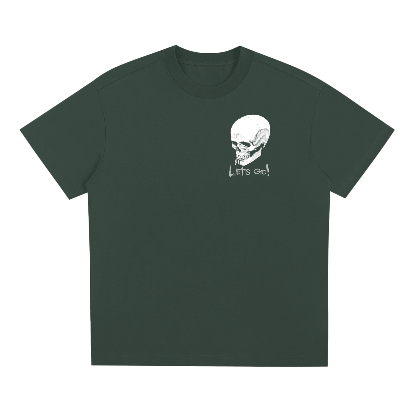 SKULL WITH SMELLING SALT T-SHIRT