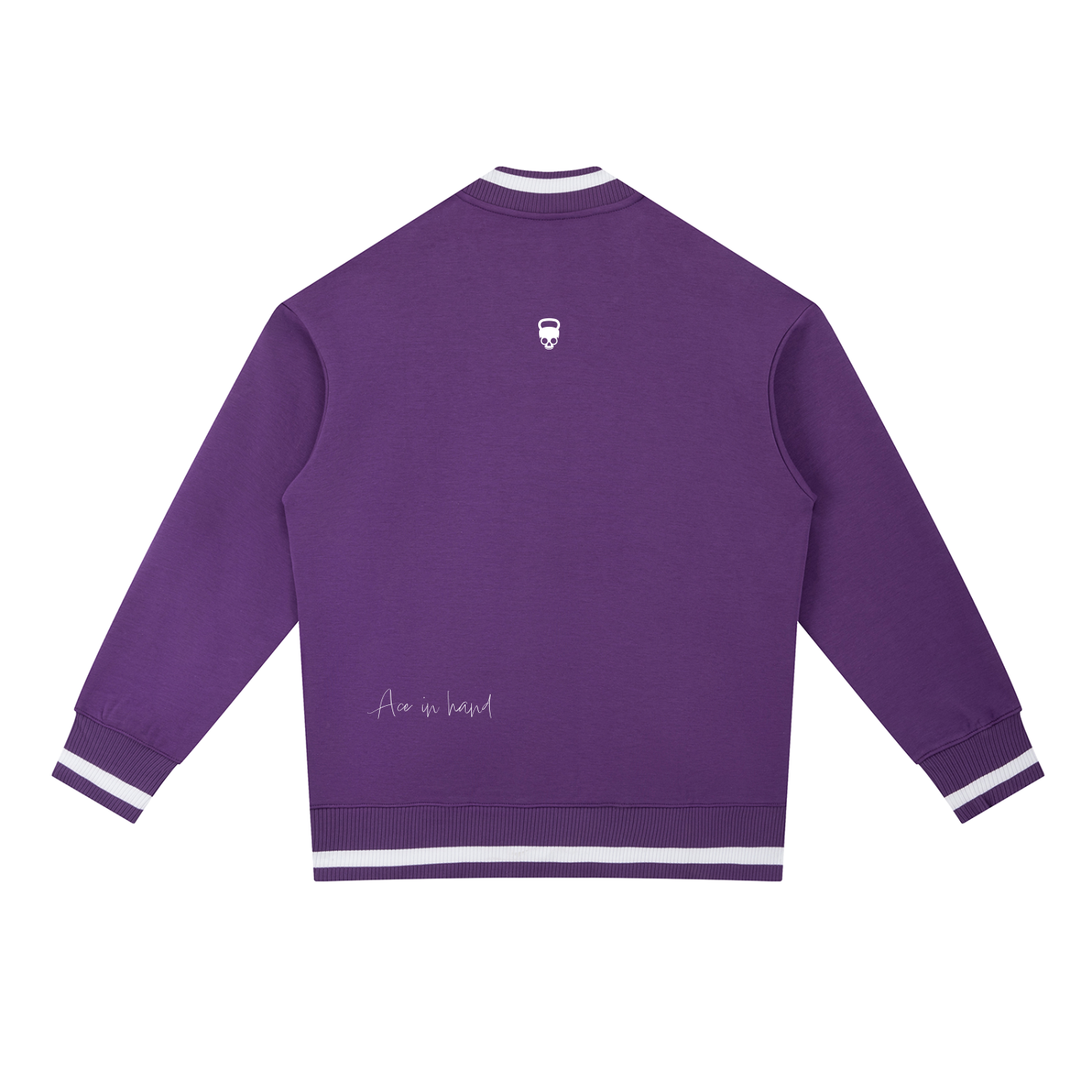 GYMBITIOUS MINIMAL VARSITY BOMBER JACKET