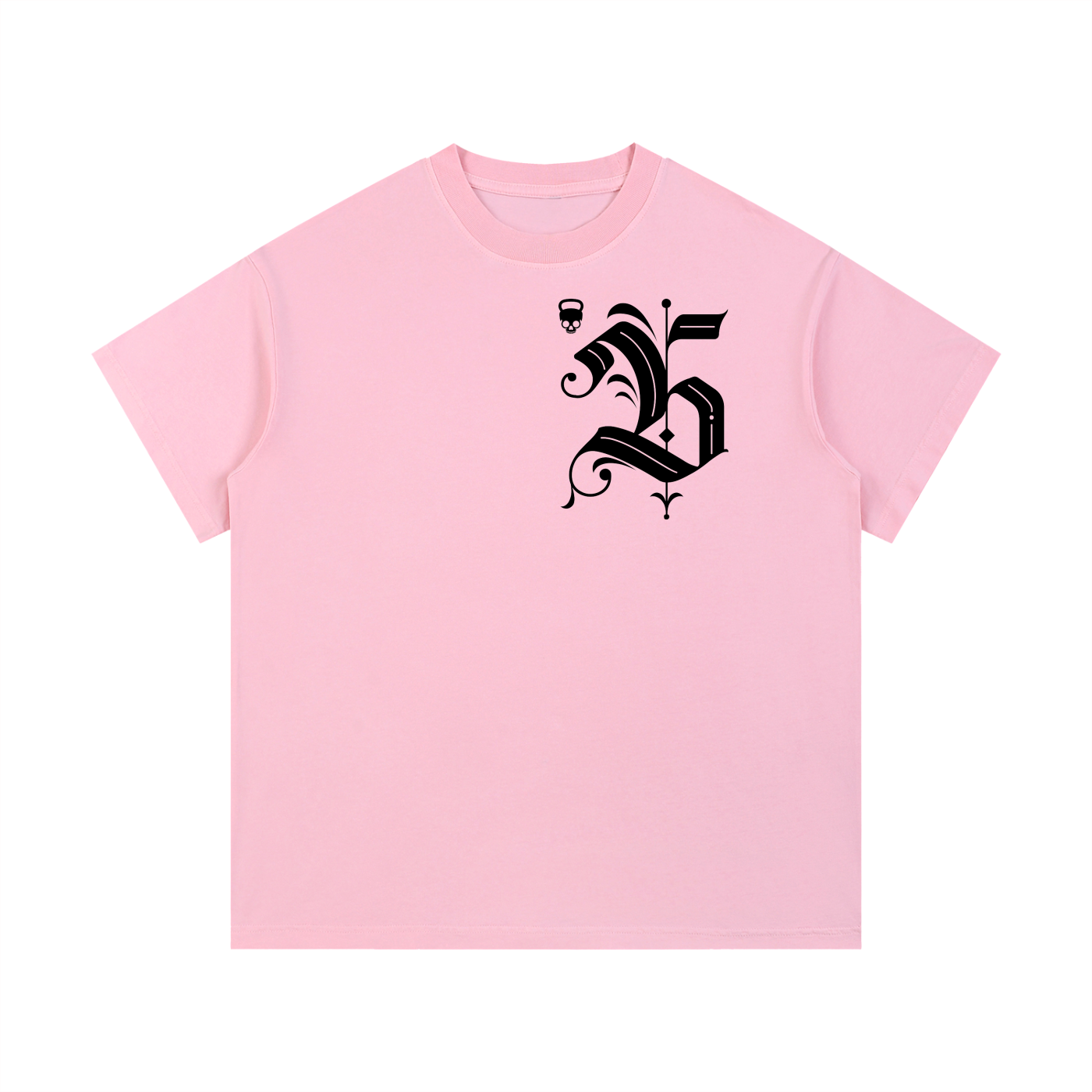 Gymbitious Black Letter Edition Vintage Wash Cotton T-Shirt