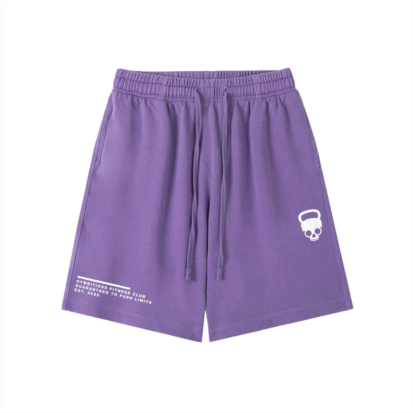 Push Limits Vintage Wash Cotton Shorts
