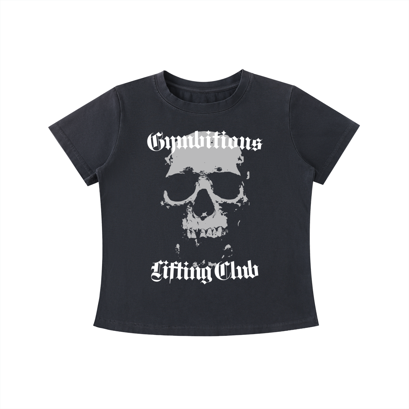 Gymbitious Lifting Club Women's Vintage Wash Slim Fit T-shirt