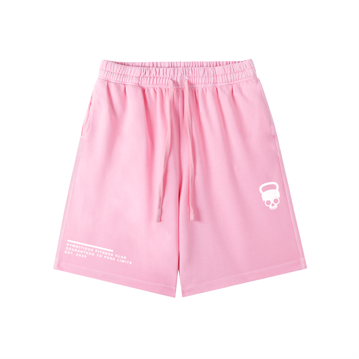 Push Limits Vintage Wash Cotton Shorts