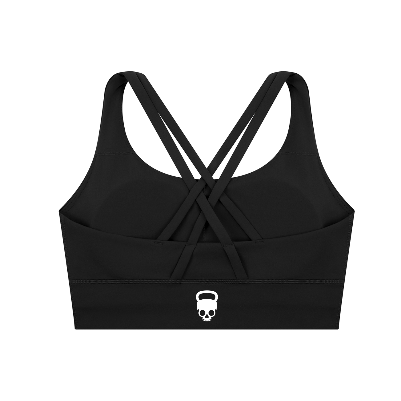 Gymbitious Branded Strappy Criss-Cross Sports Bra