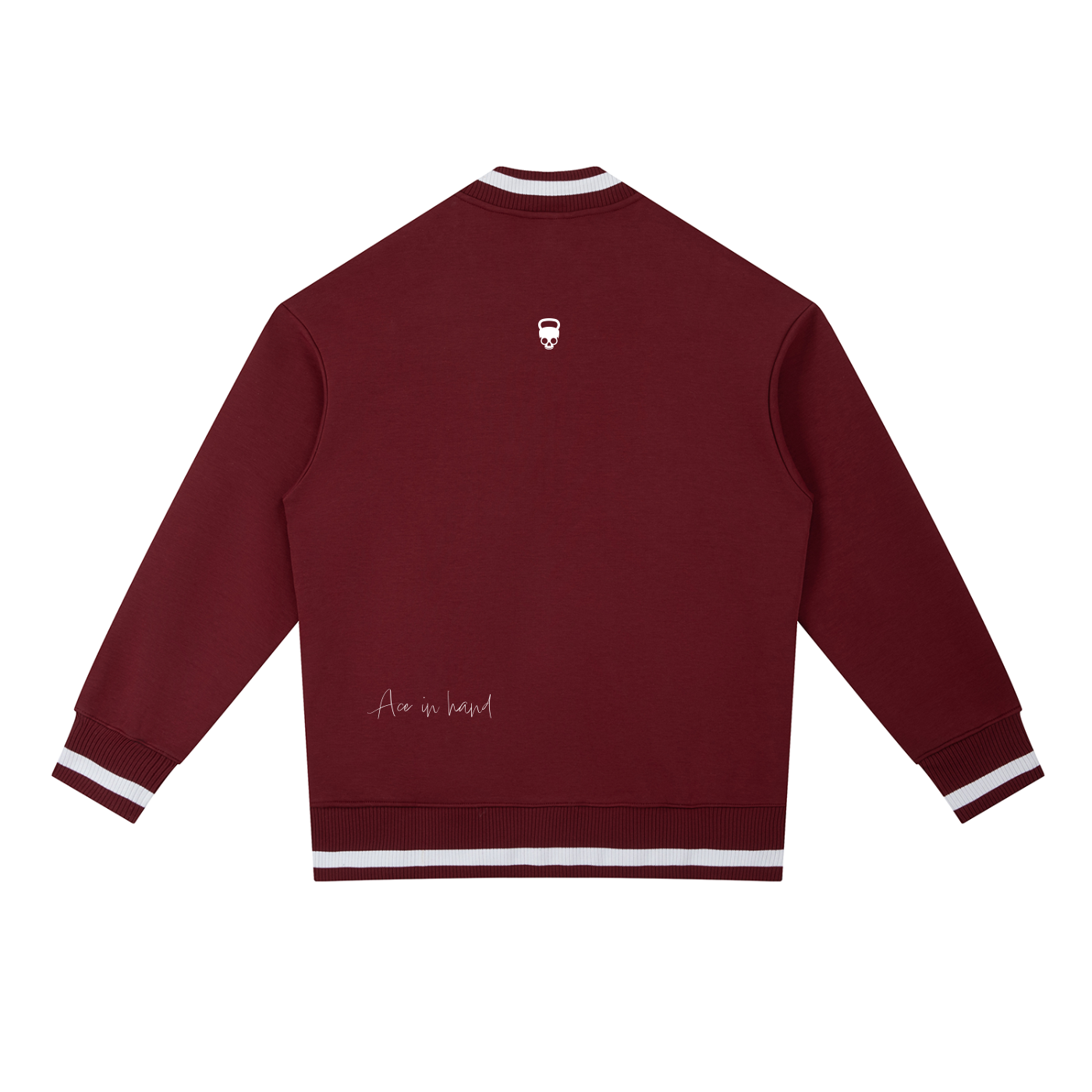 GYMBITIOUS MINIMAL VARSITY BOMBER JACKET