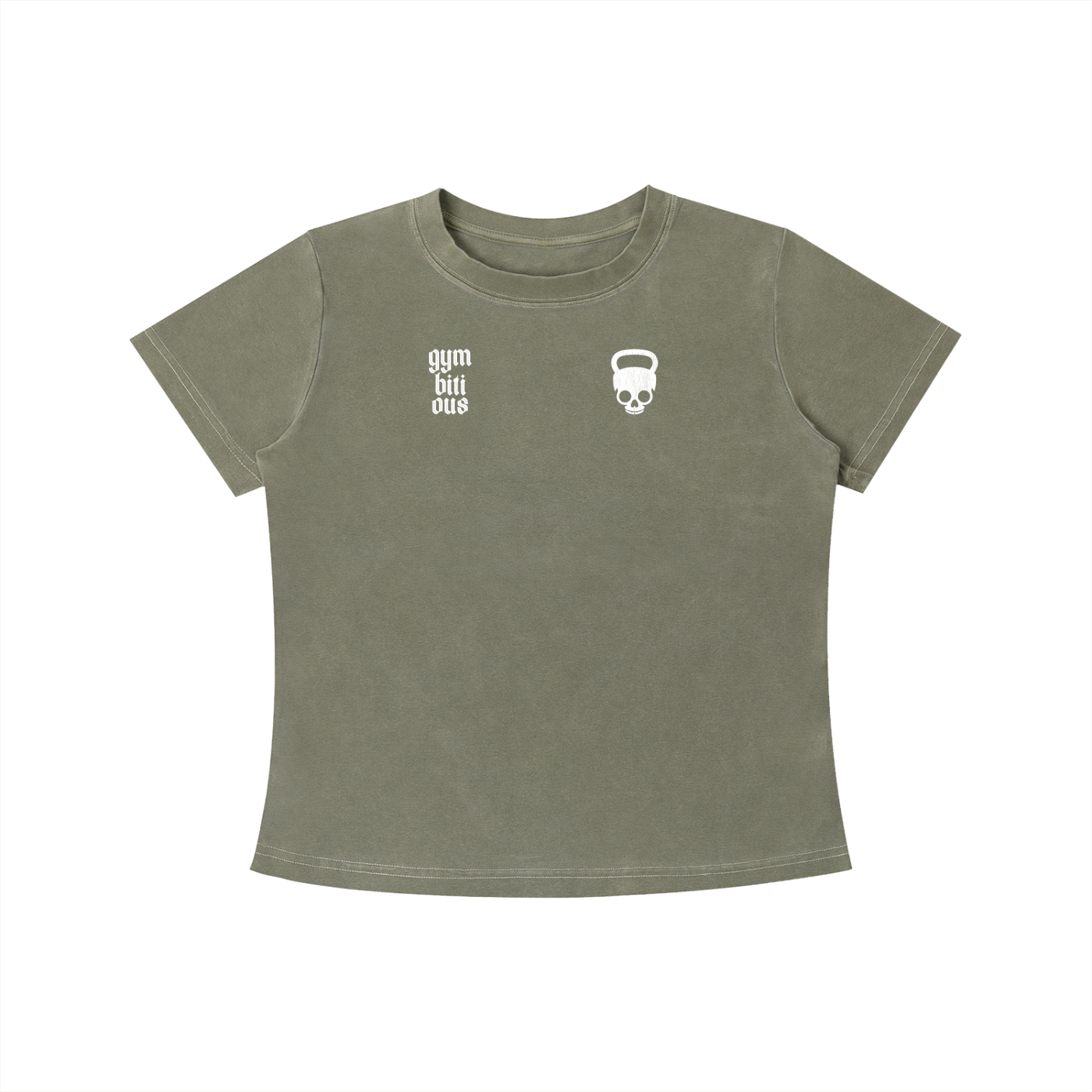 Gymbitious Stressed Vintage Wash Slim Fit T-shirt